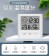 【一機多用！可立可掛】智能溫濕度計 室內溫度計 溫濕度計 濕溫度計 室內家用 濕度計 溫度計 濕度計 溼度計 時鐘 【G4719】